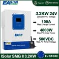 Pikkukuva 2 / 2: Hybrid Solar Inverter, 3.2KW, 24VDC, 4000W Max PV Teho,SMG II 3.2K 24V WIFI, 220v
