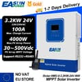 Pikkukuva 2 / 2: Aurinkohybridimuunnin, puhdas sinimuotoinen lähtö, MPPT aurinkolatauslaite,3.2KW 24V WiFi
