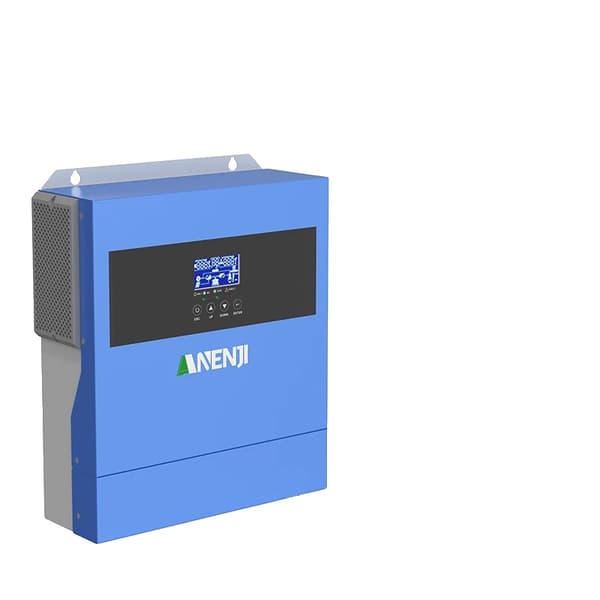 Hybrid sol inverter, 4200W nominel effekt, ren sinuskurveudgang, indbygget 100A MPPT,ANJ-4000W-24V, 220-240V