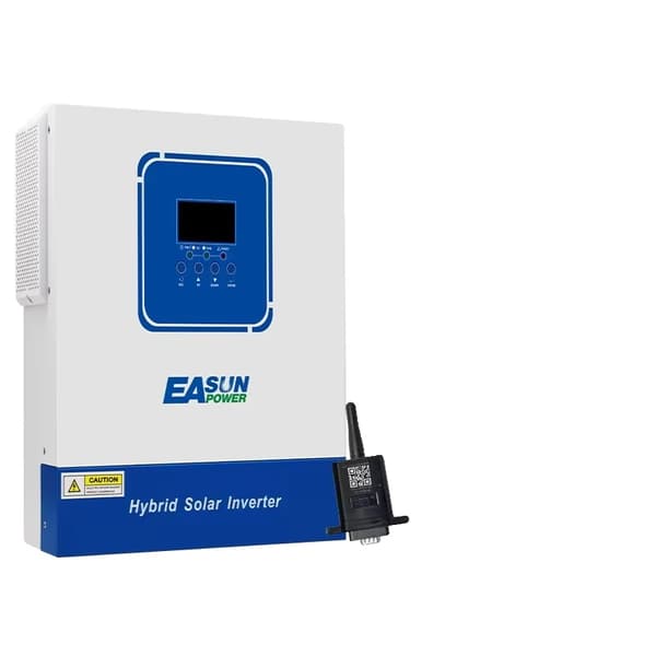 Hybrid Solar Inverter, 4KW Teho, 80A Latausvirta, Syöttöjännite,220V, SMG II 4KW 24V WIFI