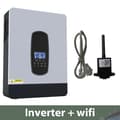 Pikkukuva 2 / 2: Hybrid Solar Inverter, 6.2 kW Teho, 48 VDC Syöttö, 110 A Latausvirta,Ruskea