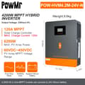 Pikkukuva 2 / 2: Hybrid Solar Inverter, 4.2 kW Teho, 6200 W Maksimi PV Syöttö,4,2 kW 24v kuuma, 220-240V, Ei wifi