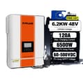 Pikkukuva 1 / 2: Hybridiaurinkoinvertteri, 6,2KW kapasiteetti, puhdas siniaaltolähtö,220-240V, 48 volttia, SMG-II-6.2K-Wifi = SMG-II-6.2K-Wifi