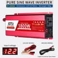Pikkukuva 2 / 2: Invertteri, puhdas siniaaltomuoto, LCD-näyttö, 1800W digitaalinäyttö, 12V, 220V-240V 50HZ