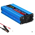 Miniatyrbild 1 av 2: Ren sinusinverterare, 4000W effekt, LCD-skärm, 2200W EU, 12v, 220V 50HZ