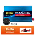Miniatyrbillede 2 af 2: Inverter, Ren Sinus Bølge, Bil Mikro Inverter, 12V 1600W 50HZ EU