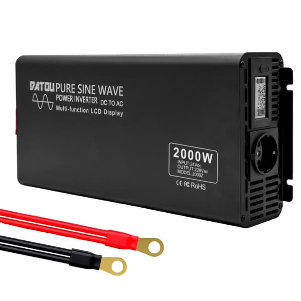Ren sinusformet inverter, høj effektivitet, flere indgangsspændinger,220-240V, 60V60V, Inverter-2000W-EUInverter-2000W-EU