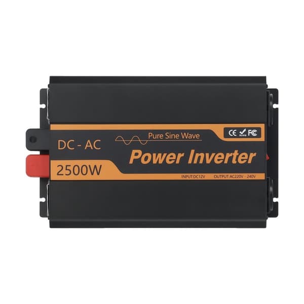 Puhtaan siniaaltoinvertteri, 2500W/3500W lähtöteho, muuntaa 12V tasavirran 220V vaihtovirraksi,2,5K 12V