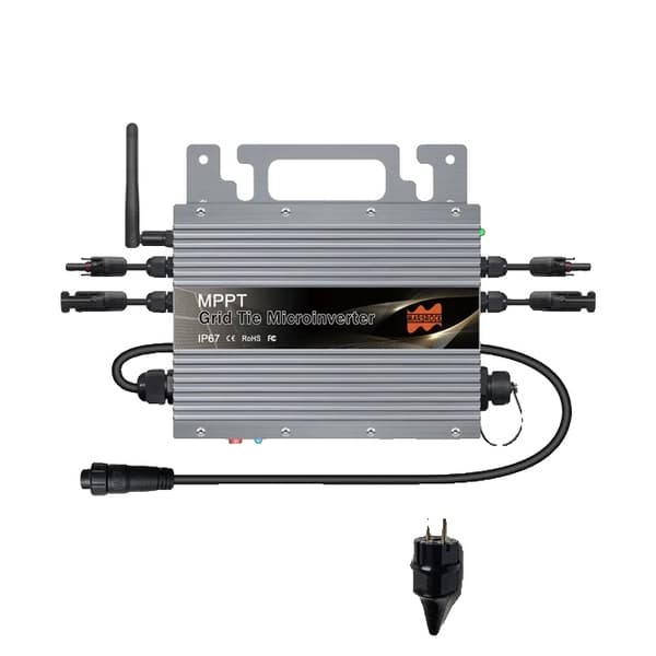 Mikroinverter, MPPT-teknik, WiFi-integration, 700W, 20-60V, 80-260V