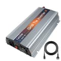 Pikkukuva 1 / 2: 1400W Aurinko MPPT Mikroinvertteri, Korkea Tehokkuus, Kestävä Alumiinirakenne,Hopea 1400W, 230-240V, 18V(10.5-30V)