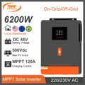 Pikkukuva 2 / 2: Hybrid Solar Inverter, puhdas sinimuotoinen lähtö, MPPT-lataus,Ei WIFI-moduulia, 6.2KW 48V