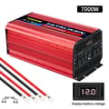 Miniatyrbillede 2 af 2: Strøm Inverter, 12000W Ren Sinus Bølge, Universal Stik, 7000W, 12V50HZ, 220V-240V