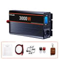 Miniatyrbild 1 av 2: Bilströmsomvandlare, 3000W effektutgång, 12V/24V DC till 220V AC-omvandling, 3000W, 12V, Europa
