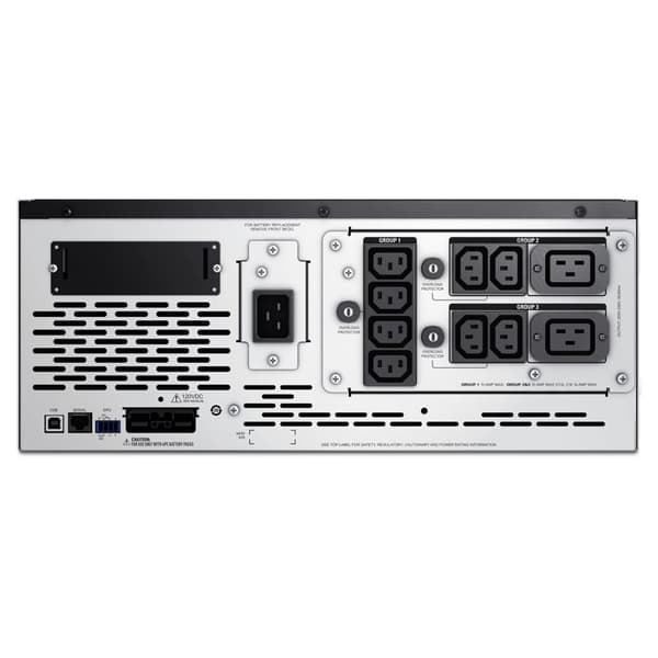 UPS - APC - Smart-UPS X 2200VA - 2200 VA - 1980 W - Överspänningsskydd Svart, Rostfritt stål