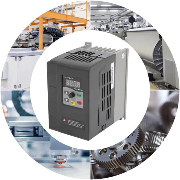 Variabel Frekvensdrev, 1,5KW Effekt, 3HK Indgang/Udgange Spænding, 0-999Hz Udgange Frekvensområde,europa