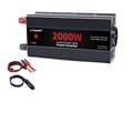 Convertisseur 12V/24V Vers 220V Pour Voiture – 1500W Max – 4 Ports USB + Prises – Pour Téléphone, Frigo, Appareils