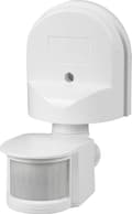 Miniatyrbillede 1 af 6: Renkforce 1296294 PIR Bevægelsesdetektor Væg 180° Relæ Hvid IP44
