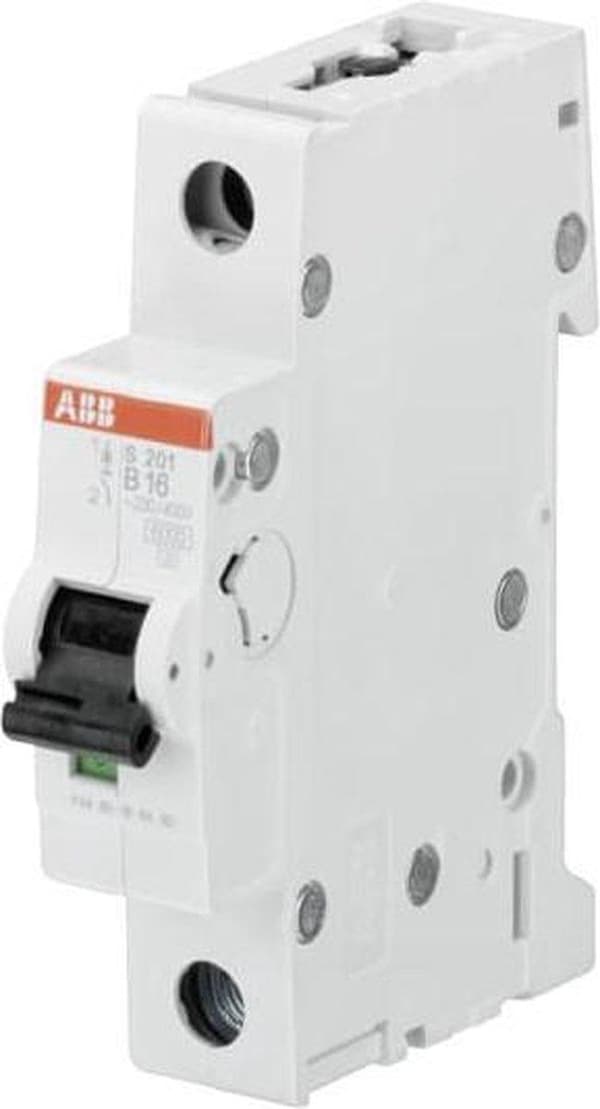 Abb System pro M kompakt afbryder B karakteristik 16a 1P 1 beskyttet 1te - 2CDS251001R1165