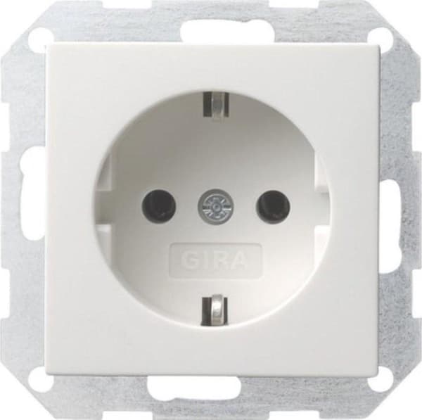 SCHUKO System 55, Standard 55, E2, Event, Event Clear, Event Opaque, Esprit, ClassiX Insert White (blank) 018803 Hvid