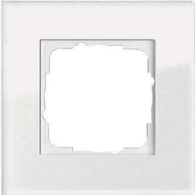 GIRA - Esprit - stel 1x *glas hvid* (021112)