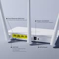 Miniatyrbillede 2 af 5: Merten tredobbelt stel M-Smart polar hvid blank 478319