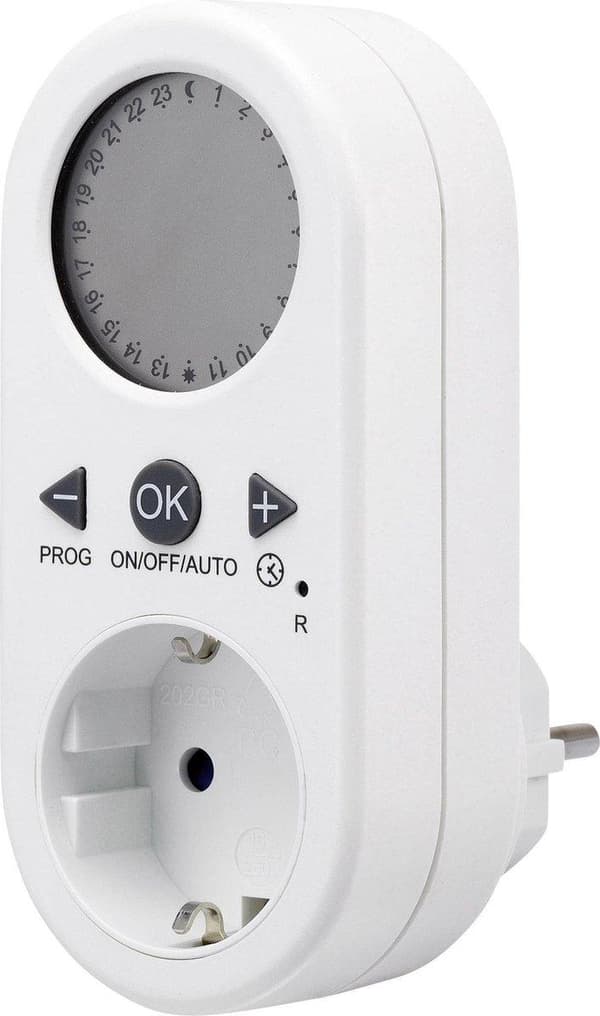 Renkforce EMT2500ET Uttagsbrytare timer Digitalt dagprogram 1800 W