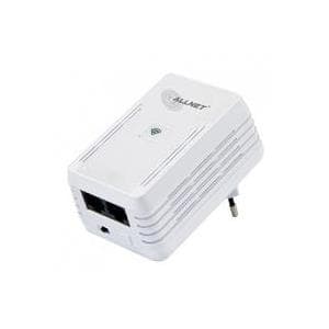 ALLNET Powerline 500 Mbit Ethernet Bridge + 300 Mbit Wifi AP - ALL1682511v2 (ALL1682511v2) Vit