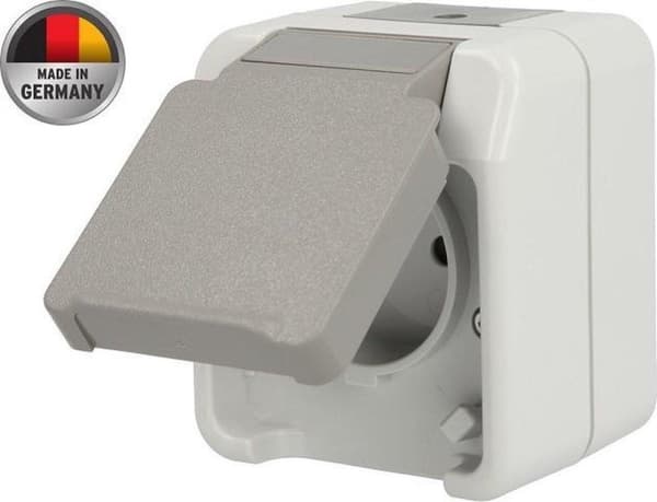 Schneider/Merten Overflademonteret fatning Aquastar IP44