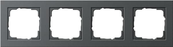 GIRA 4x ram E2, standard 55 antracit 021423 (021423)