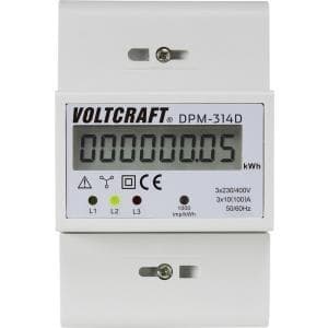 VOLTCRAFT trefasemåler digital 100 A MID-kompatibel: Ingen VOLTCRAFT (DPM-314D)