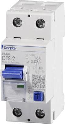 DOEPKE RCD beskyttelse. 40A DFS2-040-2/0.03-A Type A 2-benet 30mA 230V DFS2-040-2/0.03-A (09134601)