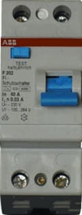 Pikkukuva 2 / 2: ABB RCD 2-napainen 40A 30mA A-40/0.03