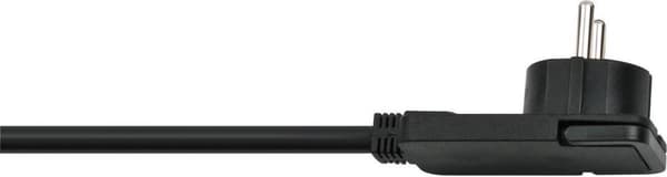 Brennenstuhl Maadoitettu virtalähteen jatkojohto litteällä pistokkeella - 3x 1,5mm / musta - 5 metriä