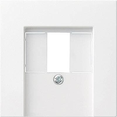 GIRA cover TAE fatningssystem 55, standard 55, E2, event, event clear, event uigennemsigtig, Esprit, ClassiX clean white (gl (027603)