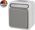 Miniatyrbillede 1 af 2: Schneider/Merten Overflademonteret tovejsafbryder Aquastar IP44