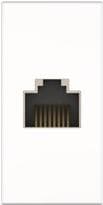 Kindermann 7464000527. Sokkeltype: RJ-45, Modulantal (max): 1 modul(er). Farve på produkt: Hvid. Bredde: 45 mm, dybde (min): 4,7 cm (7464000527) Hvid