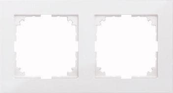 MERTEN M-Pure stel dobbelt polar hvid MEG4 MEG4020-3619 (MEG4020-3619)