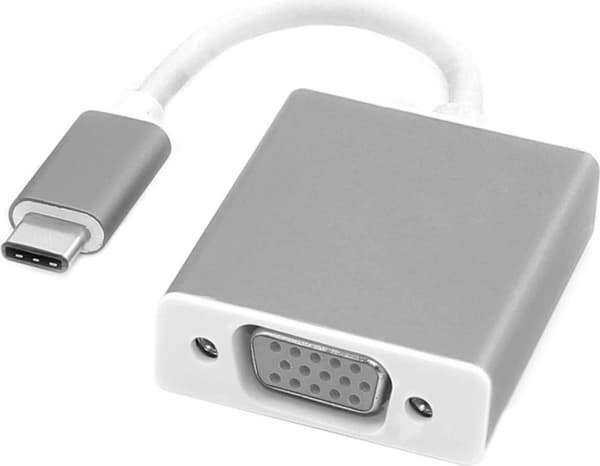ROLINE Skærmadapter USB Type C - VGA (12.03.3203) Sølv