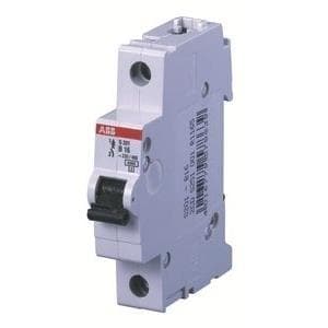 ABB afbryder 6A S201-B6 pr. M komp. 1pol.6kA f.line switch S201-B6 (2CDS251001R0065)
