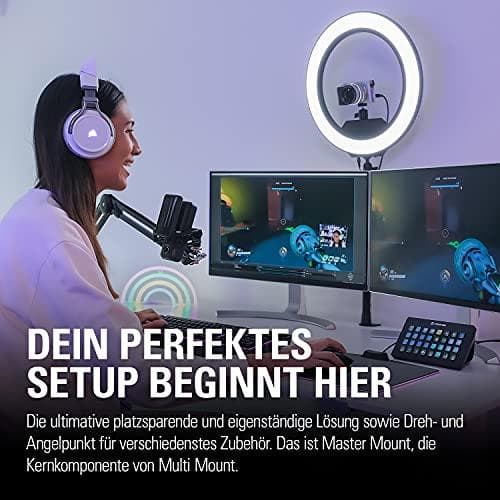 Merten 478325 M-SMART stel, tredobbelt, aktiv hvid blank