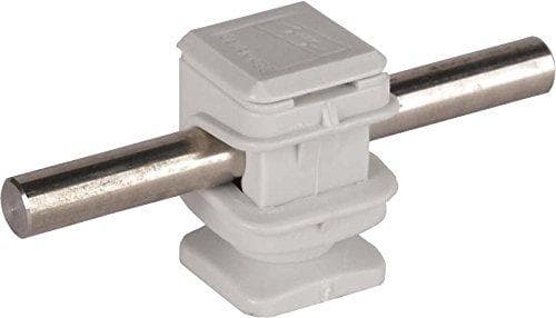 Dehn+Söhne kabelholder grå 204 001 H 16mm f. Rd 8mm M6 kabelholder til lynbeskyttelse 4013364018990 (5 stykke kabelholder)
