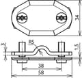 Miniatyrbillede 2 af 2: DEHN 480003 – Pladenummerering 7 – 10/30 mm aluminium