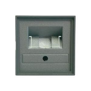 GIRA cover UAE/IAE/ISDN stikkontakt System 55, Standard 55, E2, Event, Event Clear, Event Opaque, Esprit, ClassiX Alum (027026)