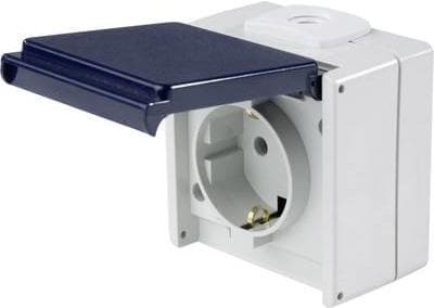 as - Schwabe 62460 overflademonteret fatning IP54 (62460)