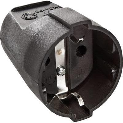 AS SCHWABE PVC kobling sort (45012)