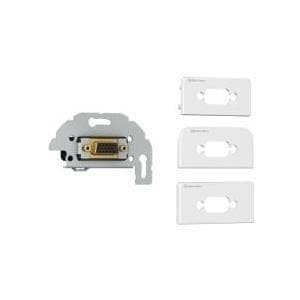 Kindermann 7456-552 VGA fullt tilldelad anslutningspanel med kabelpaket, m/RAL 9010 (7456000552)