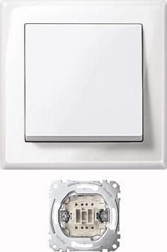 MERTEN jumbo switch MEG3341-1419 termoplast polar-ws AC 250V MEG3341-141 MEG3341-1419 (MEG3341-1419)