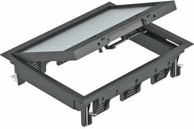 OBO Bettermann laitesisäke GES6-2U10T 9011 grafiitinmusta (7405322)