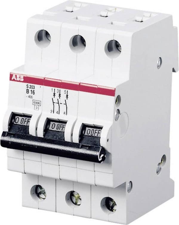 ABB 2CDS253001R0325 S203-B32 Afbryder 3-polet 32 A