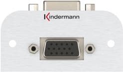 Kindermann 7441000584. Sokkeltype: VGA, Modulantal (max): 1 modul(er). Farve på produkt: Aluminium, Materiale: Aluminium. Bredde: 54 mm, dybde (min):